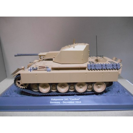 COLLECTION CHARS DE combat 1/43 Altaya , Flakpanzer 341 Coelian EUR 24