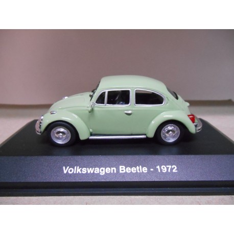 VOLKSWAGEN BEETLE 1972 GREEN 1:43 ATLAS IXO