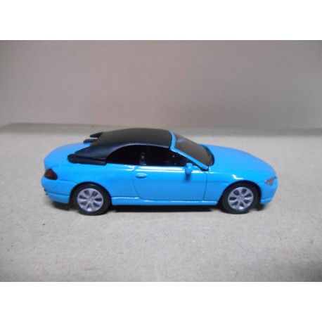 BMW 645 Ci CABRIO CLOSED BLUE 1:55 SIKU 1007