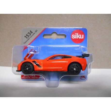 CHEVROLET CORVETTE ZR-1 ORANGE 1:55 SIKU 1534