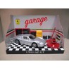 FERRARI DINO 246 GT SILVER GARAGE 1:43 BBURAGO RACE & PLAY
