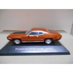 PLYMOUTH GTX COUPE 1971 AMERICAN CARS 1:43 ALTAYA IXO