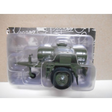 REMOLQUE ALJIBE/TANK TRAILER MILITAR 1:43 SALVAT IXO