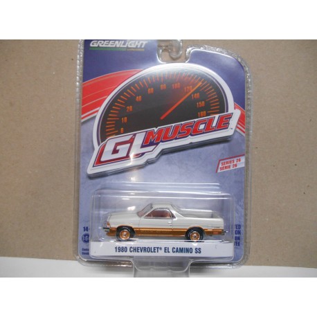 CHEVROLET EL CAMINO SS 1980 GL MUSCLE 1:64 GREENLIGHT