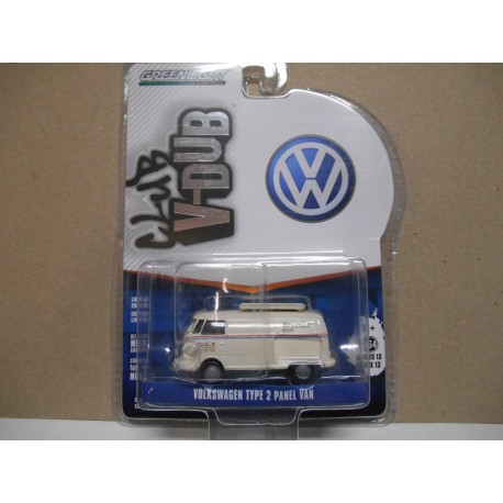 VOLKSWAGEN T2 PANEL VAN BRUMOS PORSCHE RACING V-DUB 1:64 GREENLIGHT