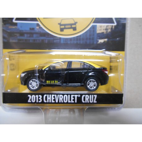 TAXI CHEVROLET CRUZ SANTIAGO CHILE 1:64 GREENLIGHT