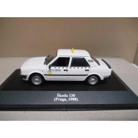 SKODA 130 TAXI PRAGA 1988 CZ 1:43 ALTAYA IXO