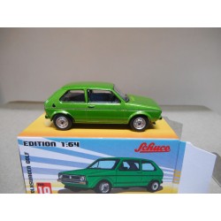 VOLKSWAGEN GOLF 1 GREEN 1:64 SCHUCO