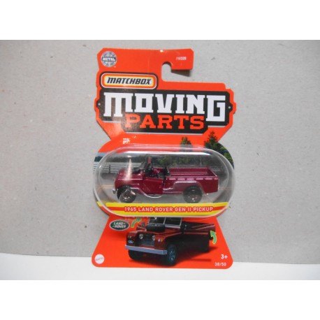 MOVING PARTS LAND ROVER GEN II PICKUP 1965 1:64 MATCHBOX