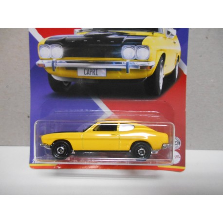 MATCHBOX CARS BEST OF UK 6/12 FORD CAPRI 1970 1:64