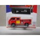 MATCHBOX CARS BEST OF FRANCE 2/12 VOLKSWAGEN T3 FIRE/BOMBEROS CREW CAB 1:64