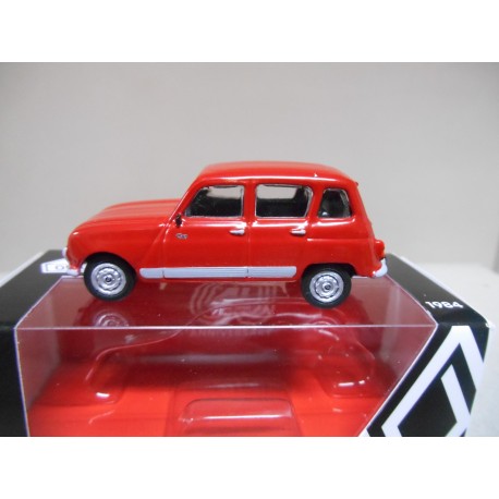 RENAULT 4 GTL CLAN RED BOX THE ORIGINALS NOREV 3 INCHES 1:64