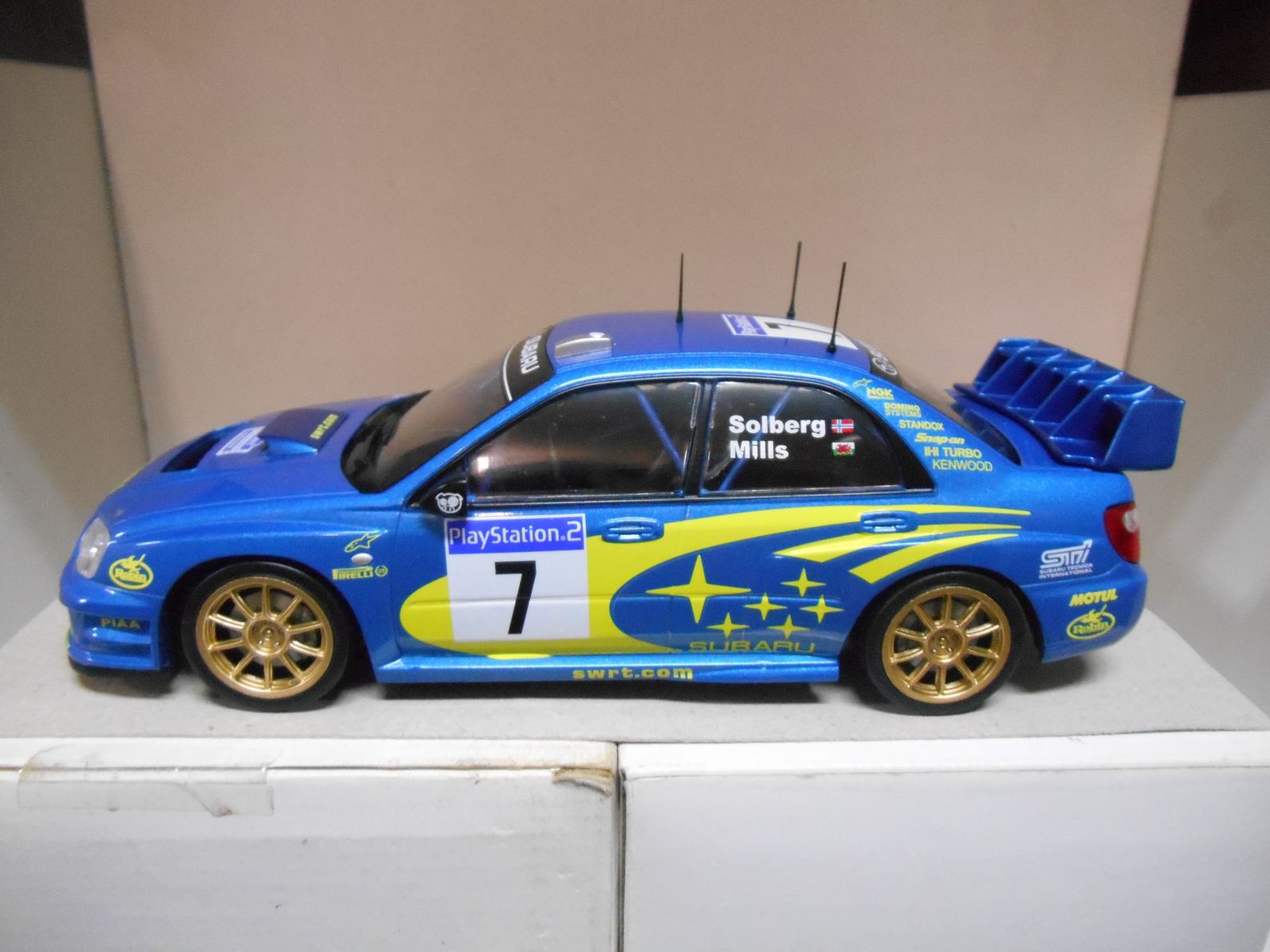 SUBARU IMPREZA WRC RALLY TOUR CORSE 2003 SOLBERG 1:18 ALTAYA IXO