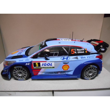 HYUNDAI i20 WRC RALLY TOUR CORSE 2017 NEUVILLE 1:18 ALTAYA IXO