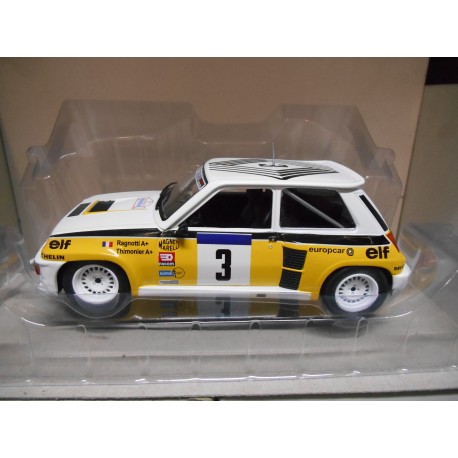 RENAULT 5 TURBO RALLY TOUR FRANCE 1984 RAGNOTTI 1:18 ALTAYA IXO