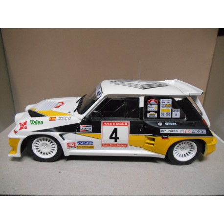 RENAULT 5 MAXI TURBO RALLY PRINCIPE DE ASTURIAS 1986 C.SAINZ 1:18 ALTAYA IXO