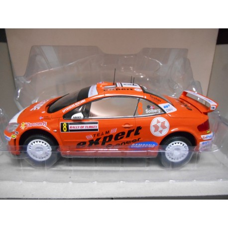 PEUGEOT 307 WRC RALLY TURKEY 2006 H.SOLBERG 1:18 ALTAYA IXO
