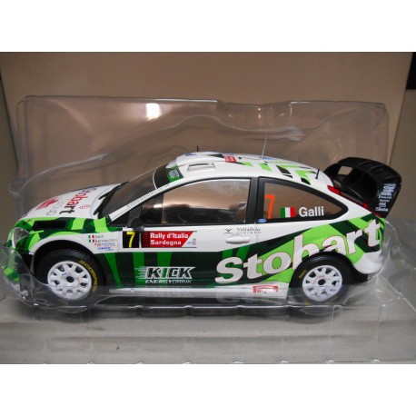 FORD FOCUS WRC RALLY ITALIA SARDEGNA 2008 GALLI 1:18 ALTAYA IXO