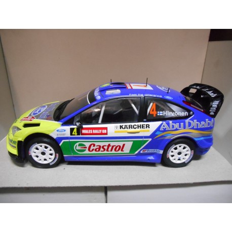 FORD FOCUS WRC RALLY WALLES GB 2007 HIRVONEN 1:18 ALTAYA IXO