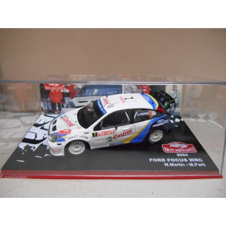 FORD FOCUS WRC RALLY MONTE CARLO 2004 MARTIN 1:43 ALTAYA IXO DEFECT ANTENA