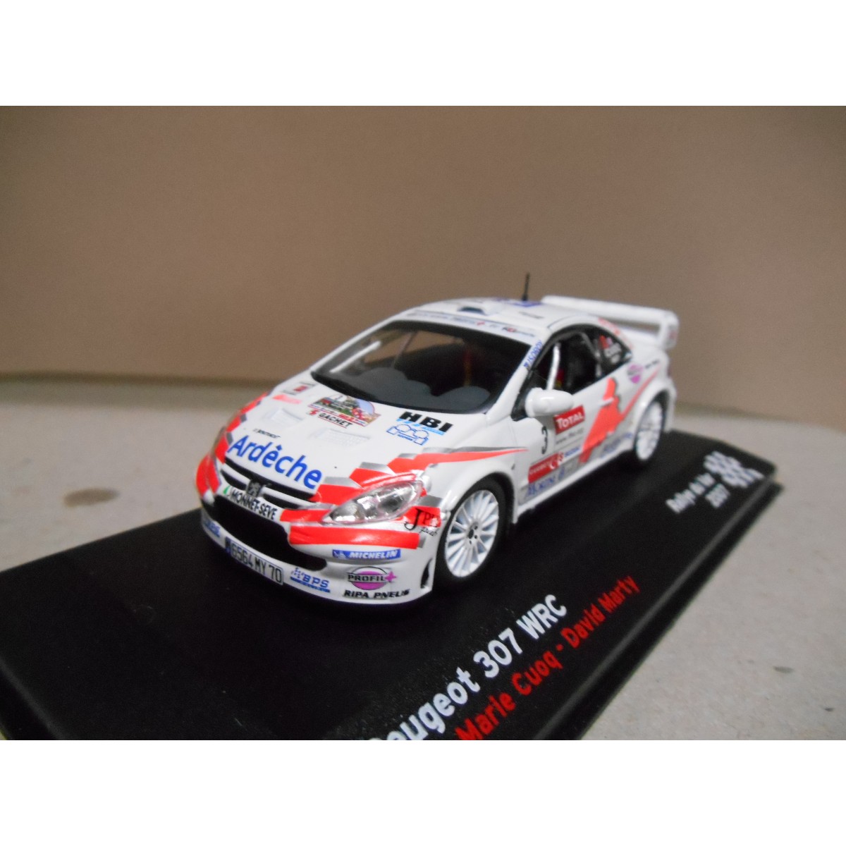 PEUGEOT 307 WRC Rallye Mont-Blanc 2007 EUR 22,00 - FR