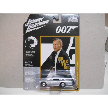 HOLLYWOOD JAMES BOND 007 ASTON MARTIN DB5 NO TIME TO DIE 1:64 JOHNNY LIGHTNING
