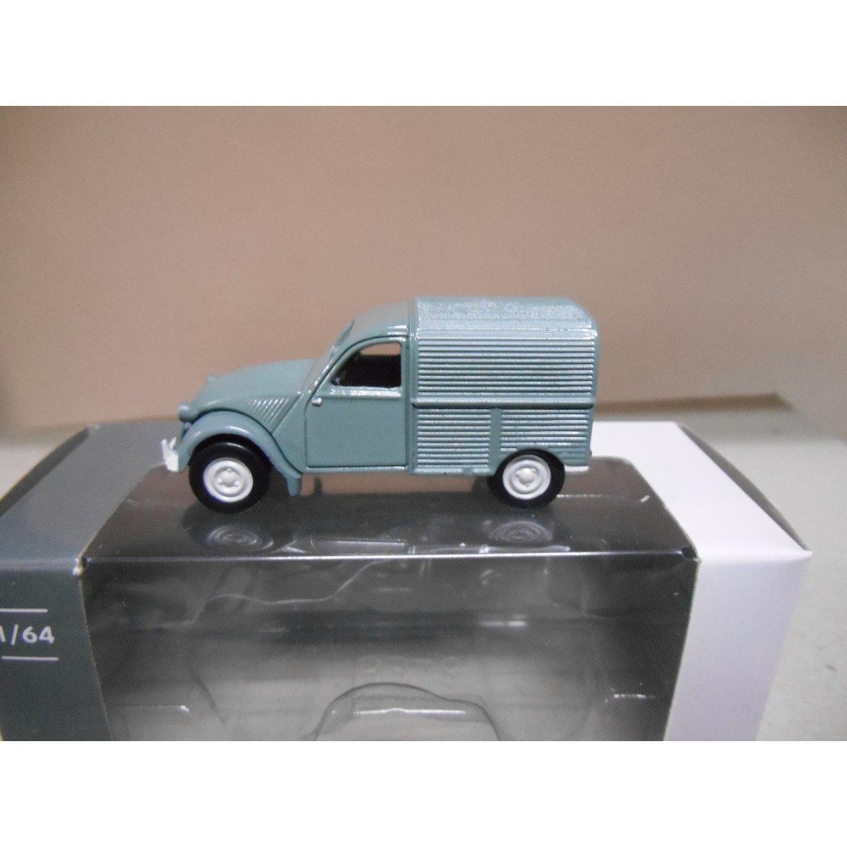 Miniature Norev Citroën 2CV Rouge - Échelle 1/60, 1989 - NEUVE, Métal - Collection Voiture Vintage