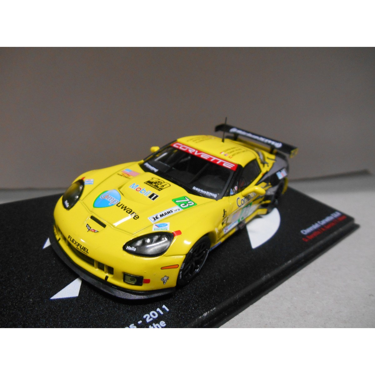 Modèle Réduit Chevrolet Corvette C6R Alphand LM 2009 échelle 1:43 IXO - Occasion Excellent état