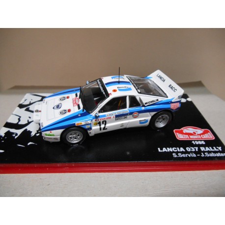 LANCIA 037 RALLY MONTE CARLO 1986 SERVIA 1:43 ALTAYA IXO - BCN