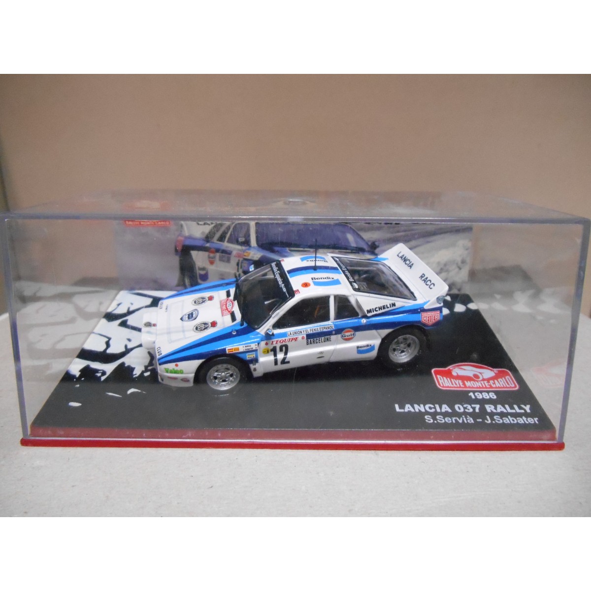 LANCIA 037 rallye Monté Carlo 1984 TAMEO /43 P kit monté montage