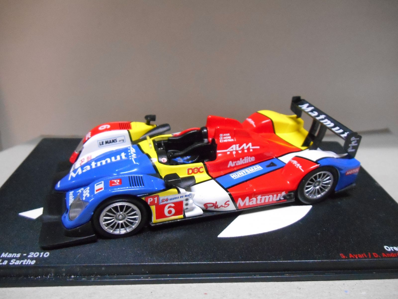 ORECA 01 AIM 24H LE MANS 2010 1:43 ALTAYA IXO - BCN STOCK CARS