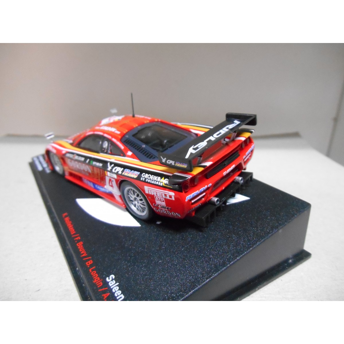 SALEEN S7R n° 62 RML LE MANS 2001 DECAL 1/43e PROV.MOULAGE