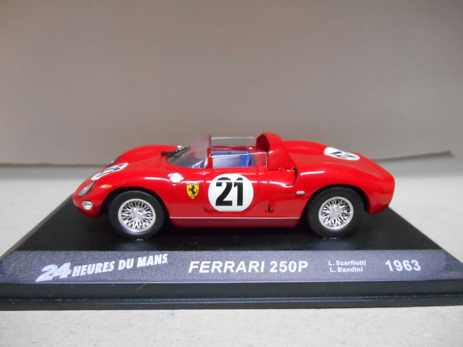 Ferrari 312PB 16 24 Heures du Mans 1973 Tecnomodel TM1834B - Miniatures