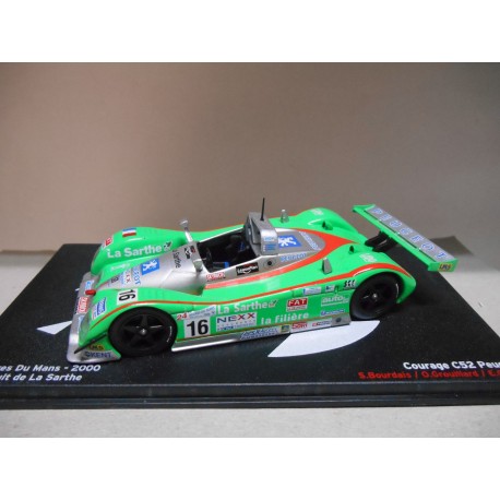 COURAGE C52 PEUGEOT 24H LE MANS 2000 1:43 ALTAYA IXO