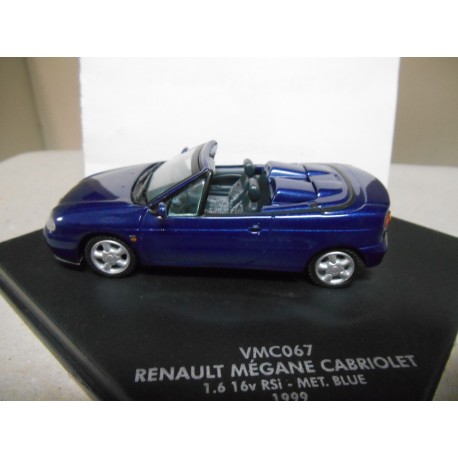 RENAULT MEGANE CABRIOLET 1999 1.6 16V RSi BLUE 1:43 VITESSE
