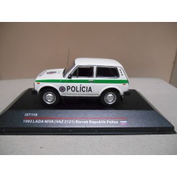 LADA NIVA/VAZ-2121 1993 SLOVAK REPUBLIC POLICE 1:43 IST118