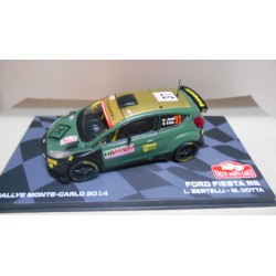 FORD FIESTA R5 RALLY MONTE CARLO 2014 BERTELLI 1:43 EAGLEMOSS IXO