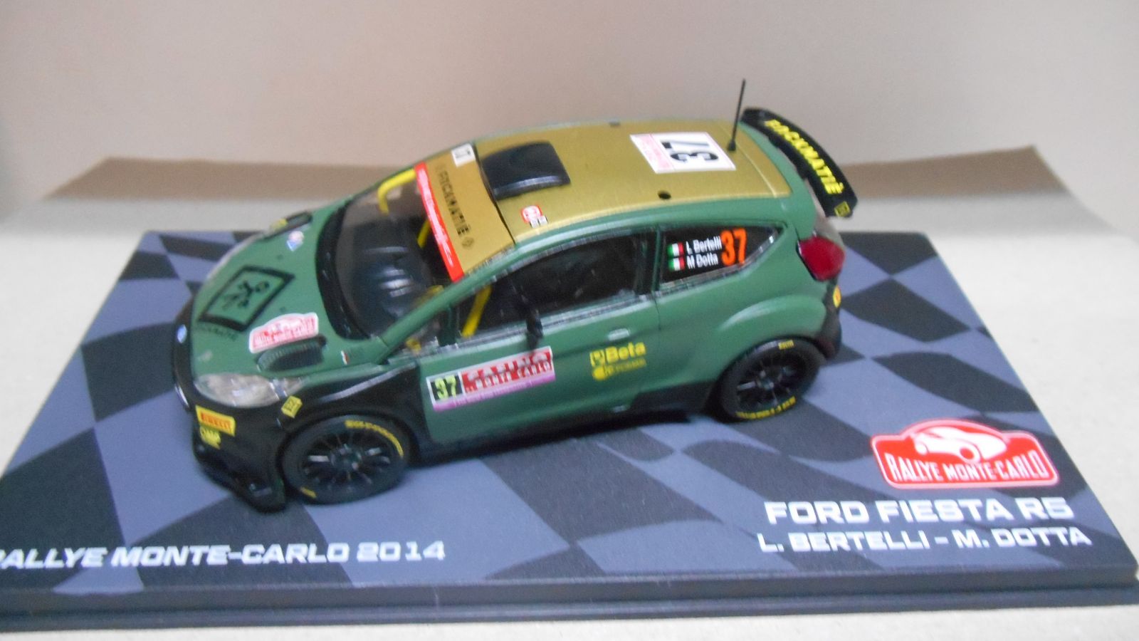IXO RAM570 - Ford Fiesta RS WRC 2014 Rallye Monte-Carlo (1/43) - Jan Melicharek