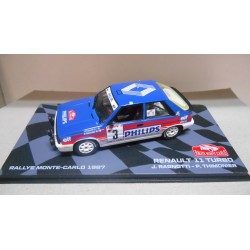 RENAULT 11 TURBO 1987 RALLY MONTE CARLO RAGNOTTI 1:43 EAGLEMOSS IXO