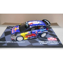 FORD FIESTA WRC RALLY MONTE CARLO 2017 OGIER 1:43 EAGLEMOSS IXO