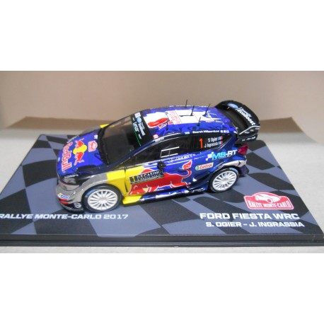 FORD FIESTA WRC RALLY MONTE CARLO 2017 OGIER 1:43 EAGLEMOSS IXO
