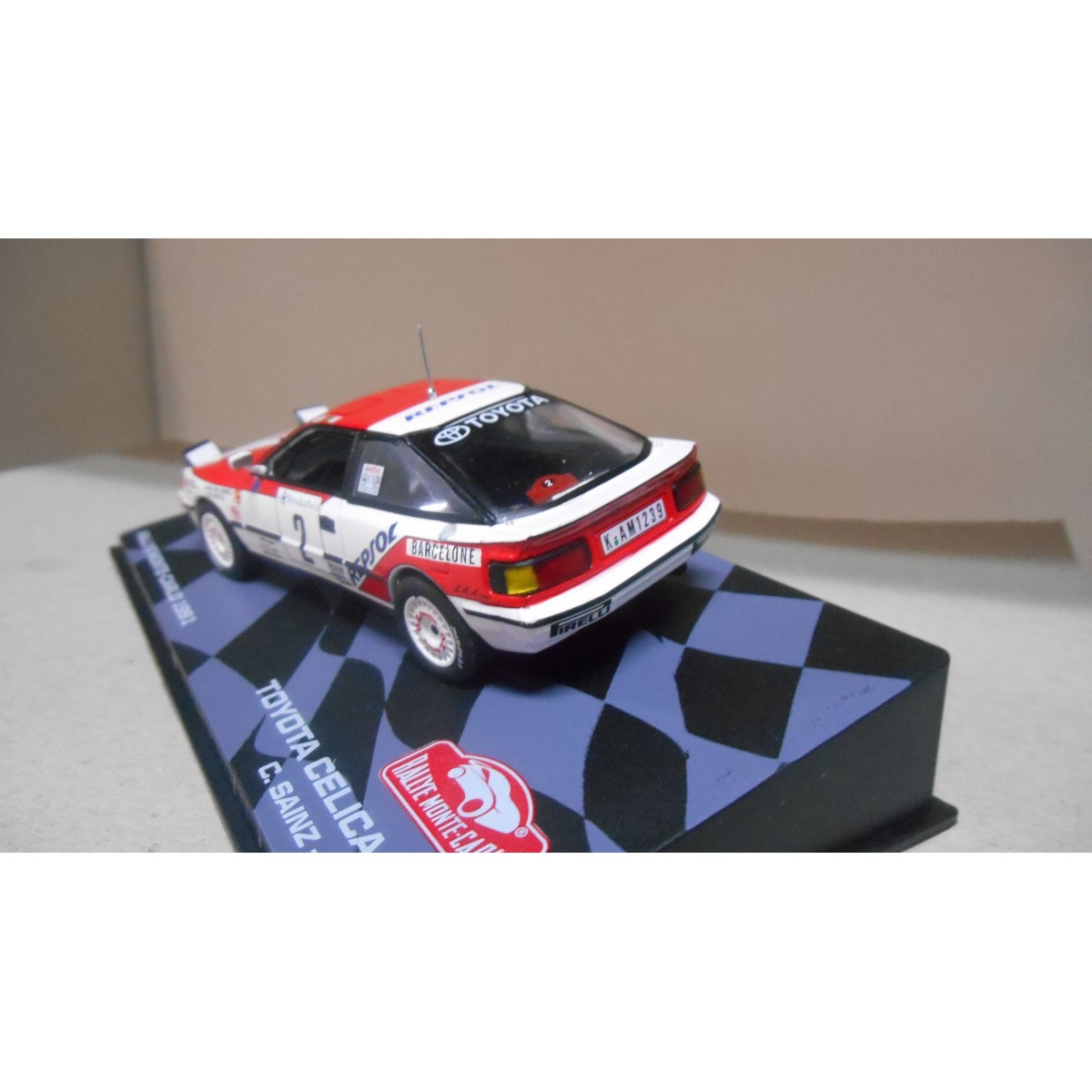 Décalcomanies 1/43 Pour Toyota Celica Rallye Monte-Carlo 1997 WRC - Réf 0114