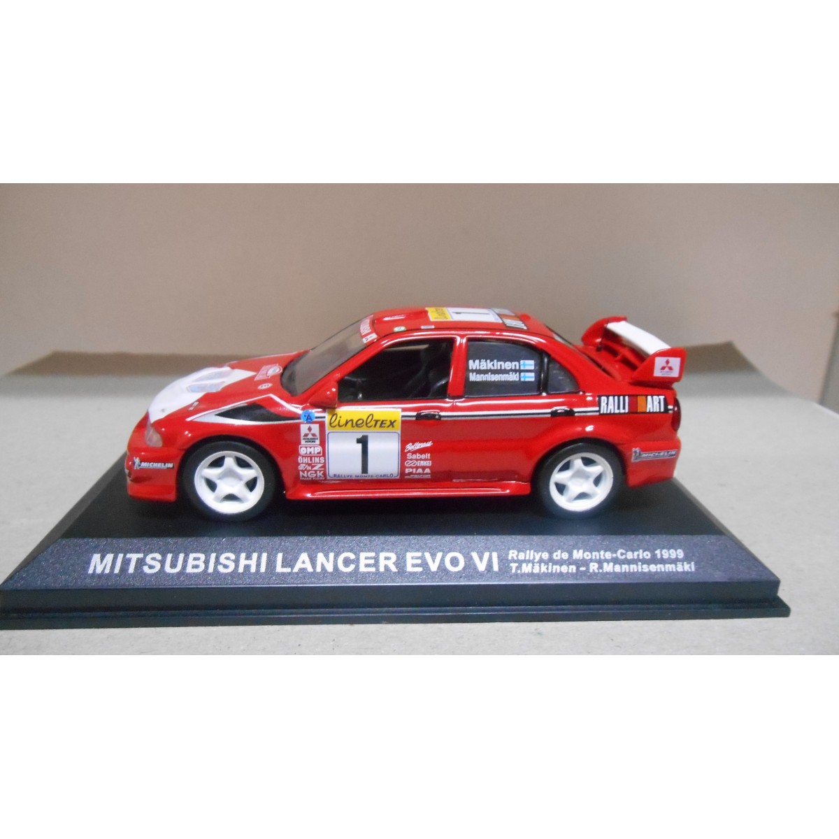 Mitsubishi Lancer Evo.VI Makinen Winner Rally Nouvelle Zélande 1999Skid SKW99009