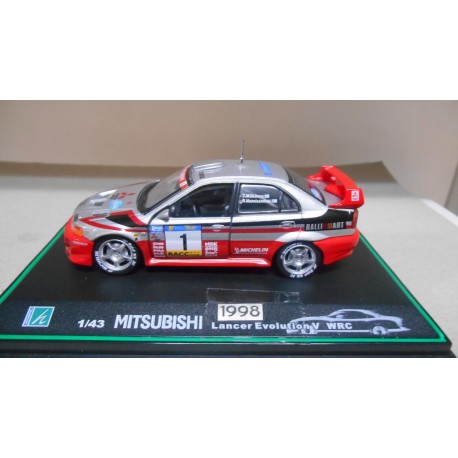 MITSUBISHI LANCER EVO V WRC RALLY CATALUÑA 1998 MAKINEN 1:43