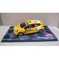 RENAULT CLIO R3T RALLY MONTE CARLO 2017 PANZANI 1:43 EAGLEMOSS IXO