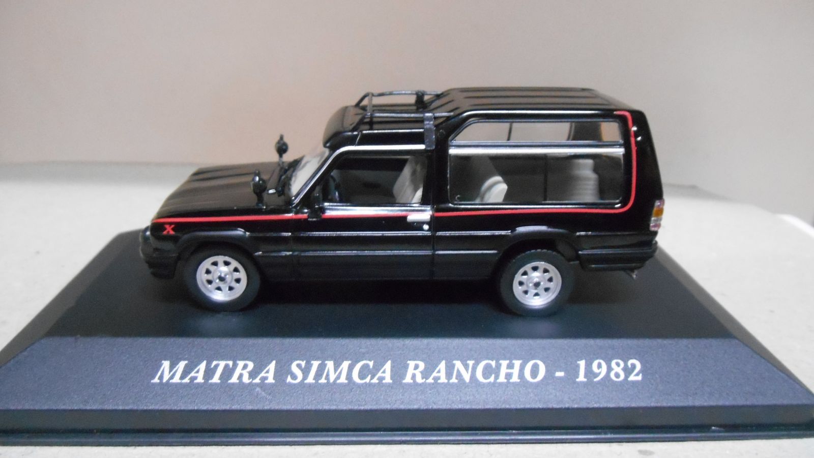 Modèle Réduit SIMCA Matra Rancho Midnight 1982 - Échelle 1/43 Par IXO Altaya - Neuf