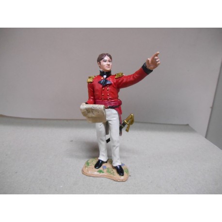 FIGURE MAJOR-GENERAL CRAUFURD 1812 NAPOLEON 1:18 ROTO/DEFECTUOSO Del Prado