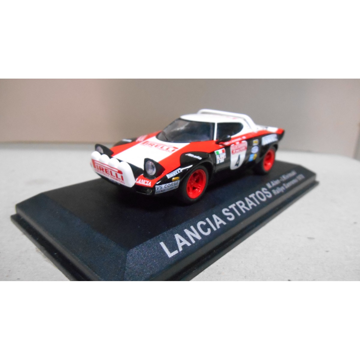 OTTO MOBILE Lancia Stratos Gr.4 1/12 - San Remo 1978 - Modèle Résine G088 - Neuf