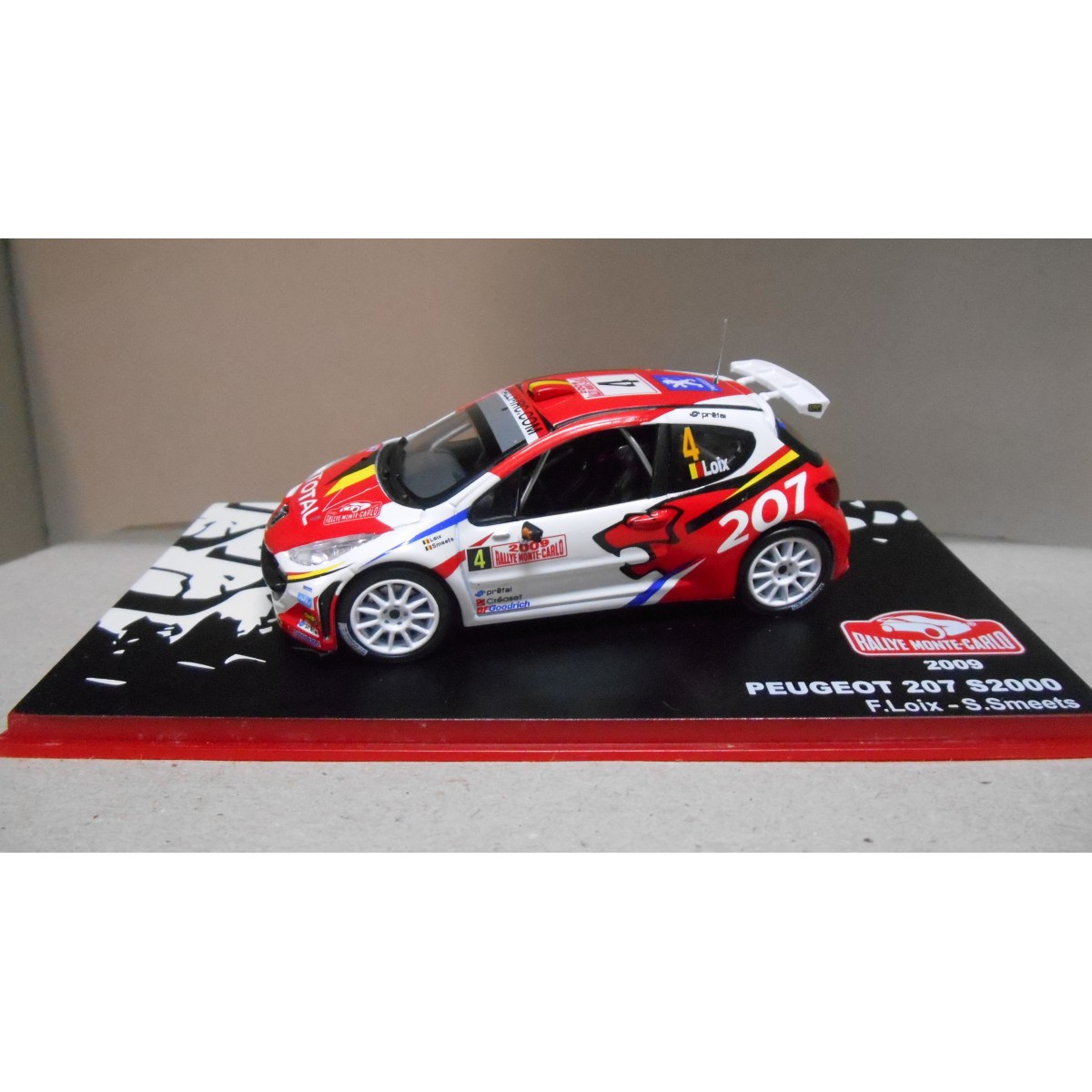 Peugeot 207 Melicharek Rallye Monte Carlo 2012 – Altaya 1/43 – Collection