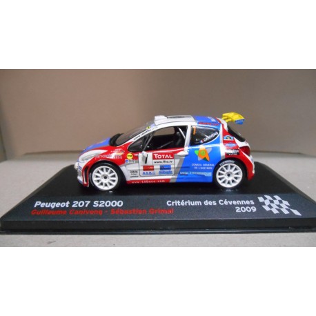Peugeot 207 S2000 (Belgium Ypres Rally 2009) Ixo 1/43 - voiture miniature - Modélisme